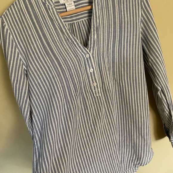 PURE ALFRED SUNG Striped Tunic Top - Picture 4 of 8